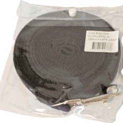 Boon Nylon Hondenlijn 4.5 Mtr X 15 Mm Zwart
