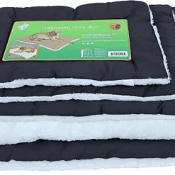 Boon Ligkussen Cozy Duo Antraciet/wit