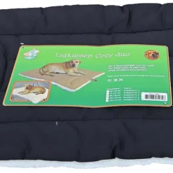 Boon Ligkussen Cozy Duo Antraciet/wit -Dieren Verzorg Verkoopwinkel 0210782