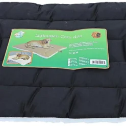 Boon Ligkussen Cozy Duo Antraciet/wit -Dieren Verzorg Verkoopwinkel 0210783