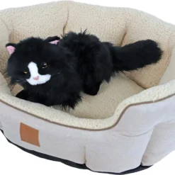 Boony EST. 1941 Mand Highland Sand -Dieren Verzorg Verkoopwinkel 0212332 met kat