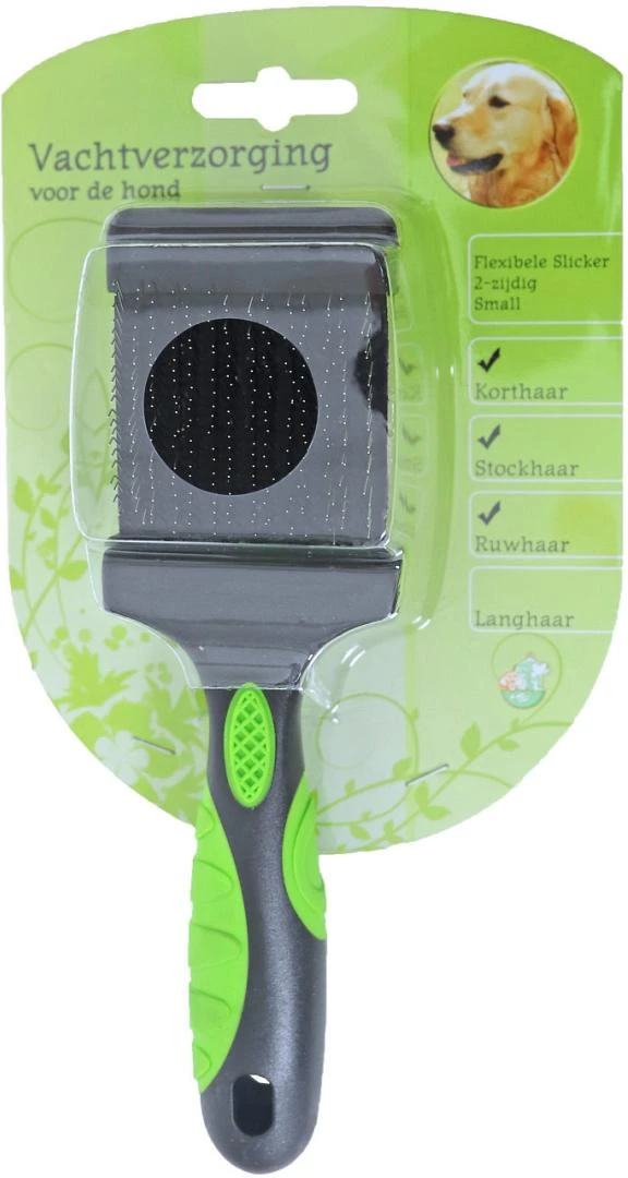 Boon Flexibele Slicker Borstel 2-Zijdig S 1 Boon Flexibele Slicker Borstel 2-Zijdig S