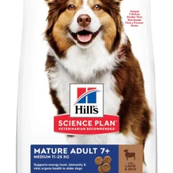 Hill's Science Plan Mature Adult Medium Lam & Rijst 12 Kg