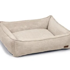 Designed By Lotte Hondenmand Ribbed Lichtgrijs