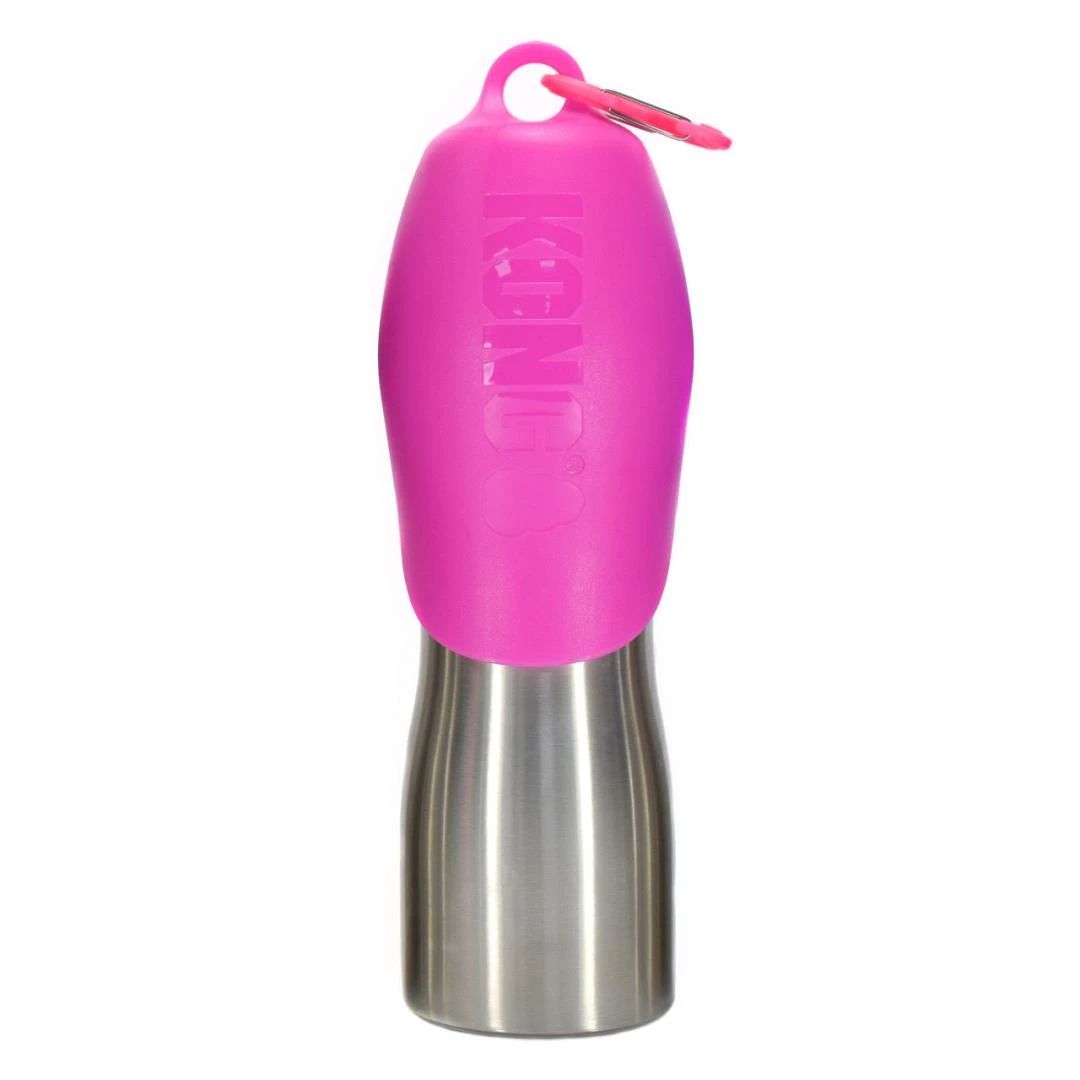 Kong H2O Drinkfles Voor Honden Pink 2 Kong H2O Drinkfles Voor Honden Pink - Image 2