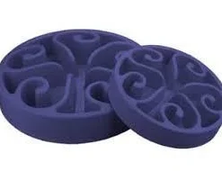 Eat Slow Live Longer Voerbak Original Blue