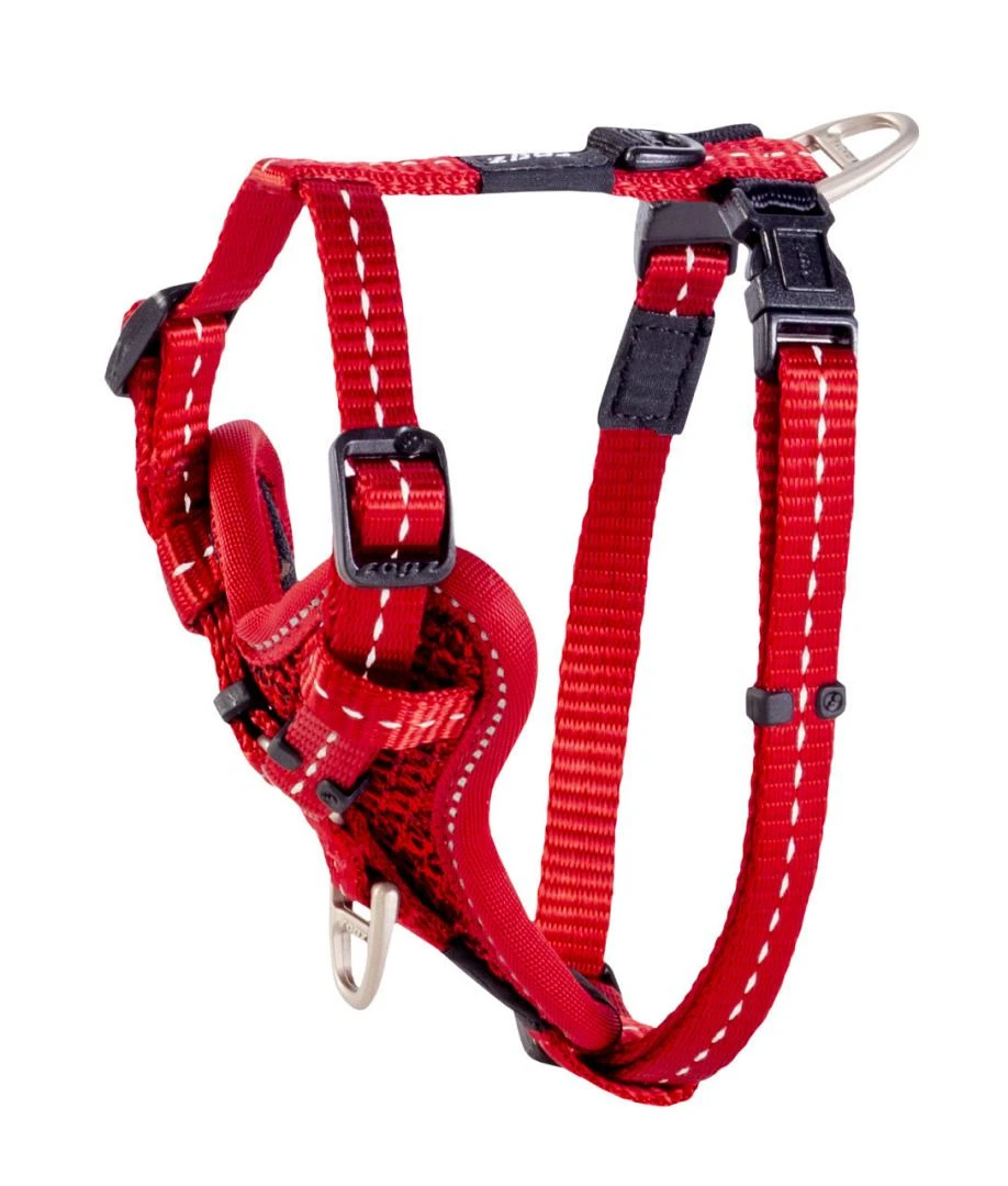 Rogz Beltz Utility Hondentuig Control Red 1 Rogz Beltz Utility Hondentuig Control Red